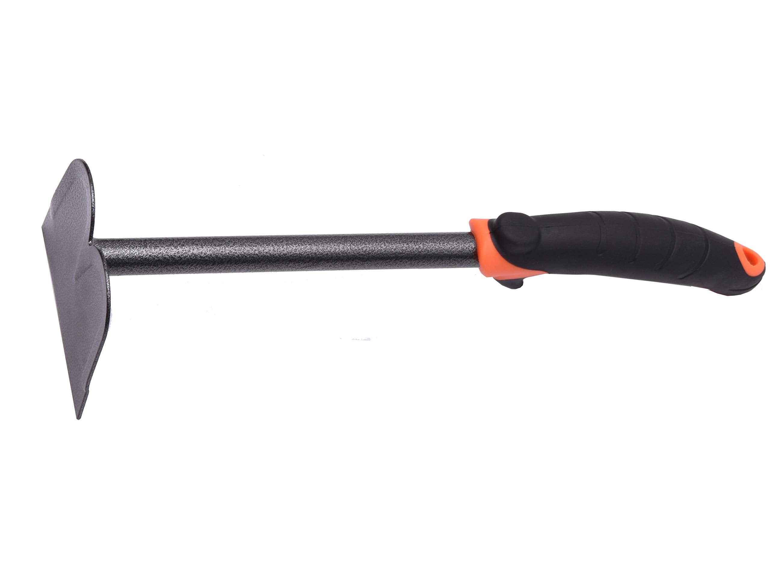 Edward Tools hand hoe grip closeup highlighting rubber Ergo-grip for comfortable use