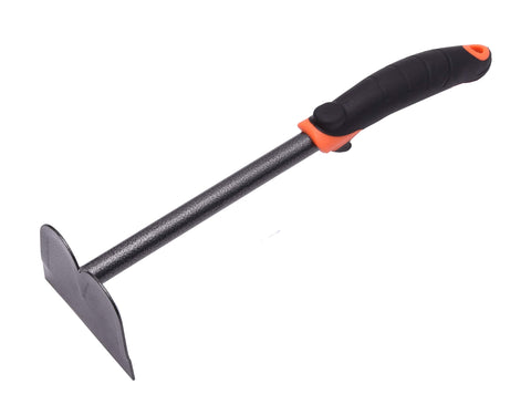 Edward Tools carbon steel hand hoe overview showing rugged, durable design for tough gardening tasks