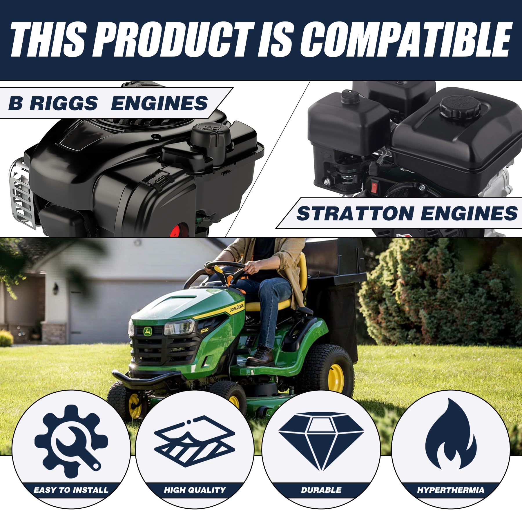 eeaee 846639 fits common riding mowers with precise dimensions