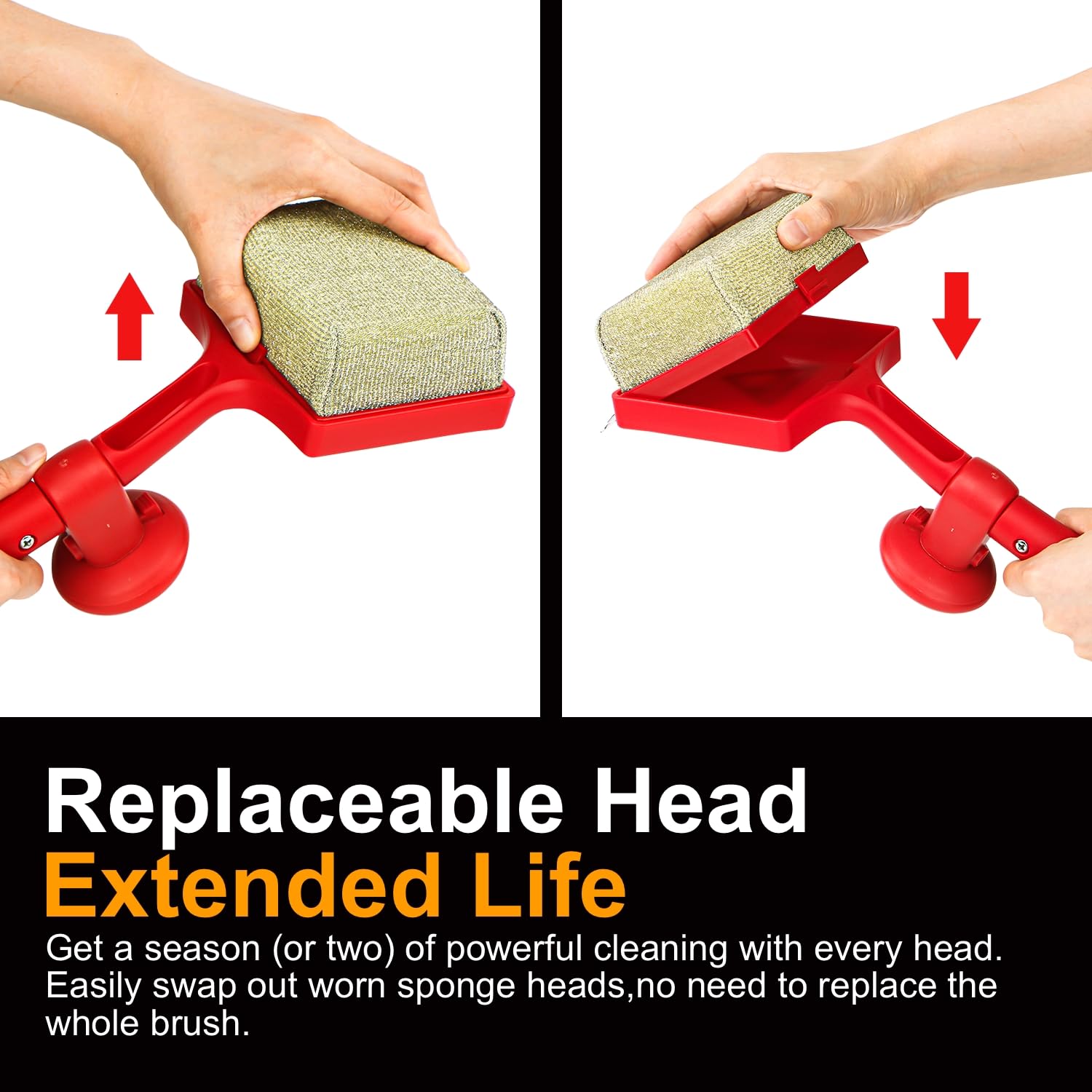 EEFINITE replaceable mesh head refreshes tool performance