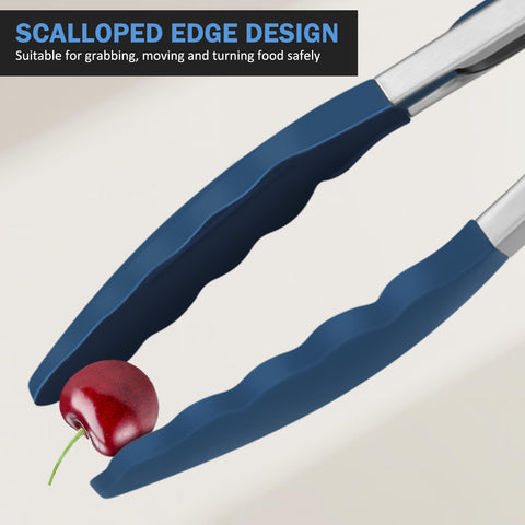 EEKEDO tongs ideal for salads, frying, and grilling.