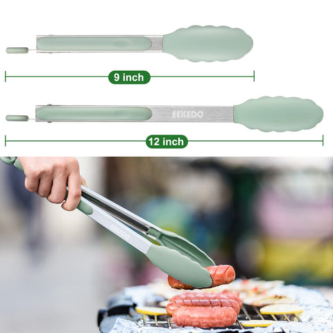 EEKEDO dishwasher-safe tongs for effortless cleanup
