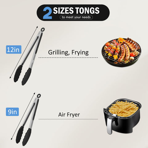 EEKEDO tongs dishwasher-safe for easy cleanup after meals.