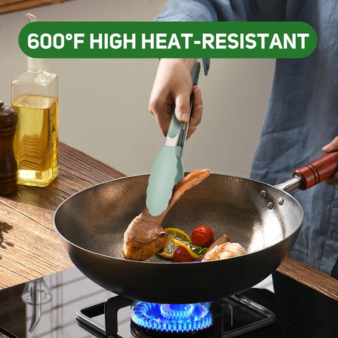 EEKEDO tongs suitable for indoor and outdoor cooking environments