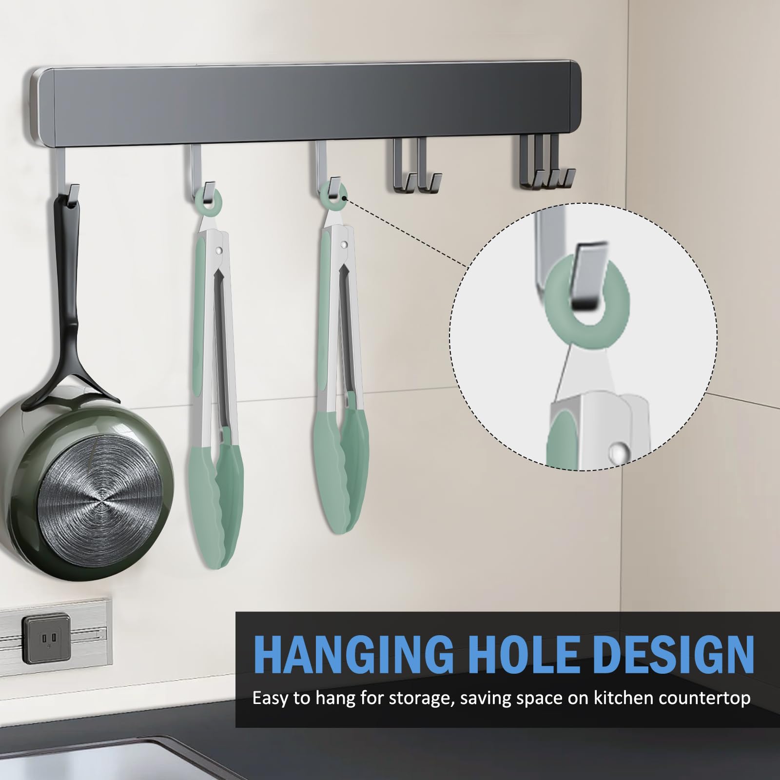 EEKEDO non-scratch surface protects nonstick cookware during use
