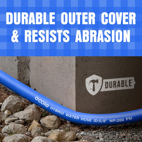 EOOIO 200psi working pressure supports residential watering safely.