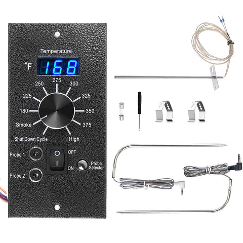 Eeranzoy Traeger thermostat kit front panel for precise grilling control.