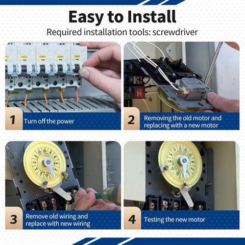 E ETO ENREGYTO shows easy-install steps for quick replacement and reduced downtime.