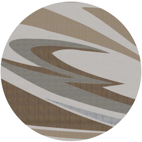 EEZ RV 9x18 brown mat being rinsed for easy cleaning
