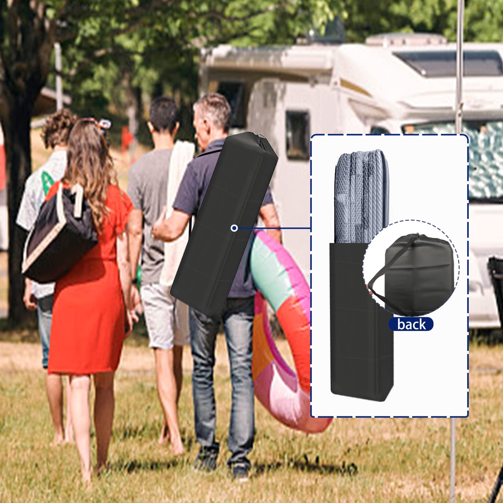 EEZ RV GW color options brown and grey for versatile styling