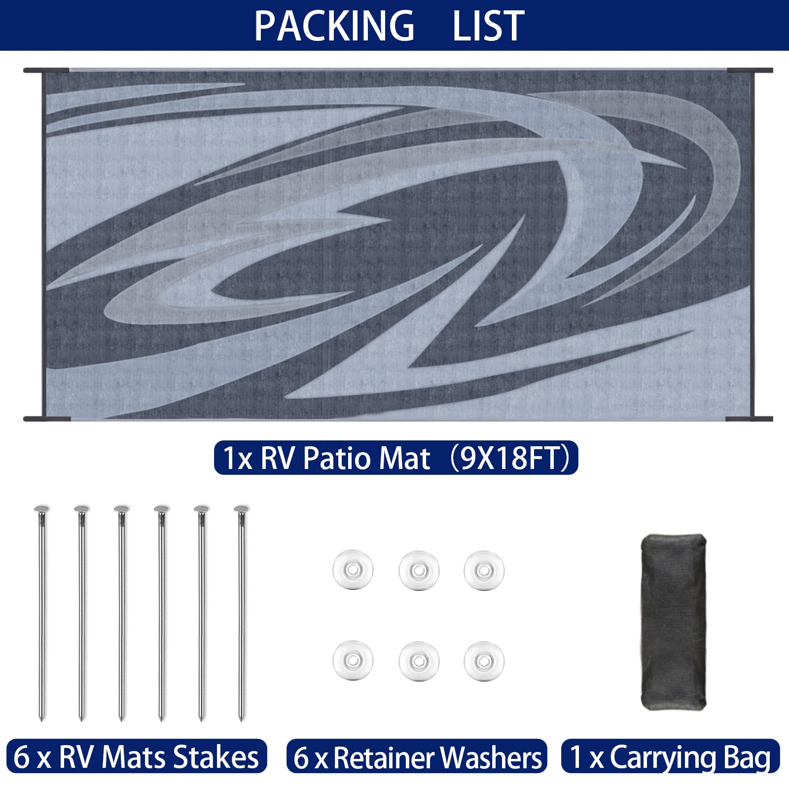 EEZ RV GW storage bag illustrates portable organization