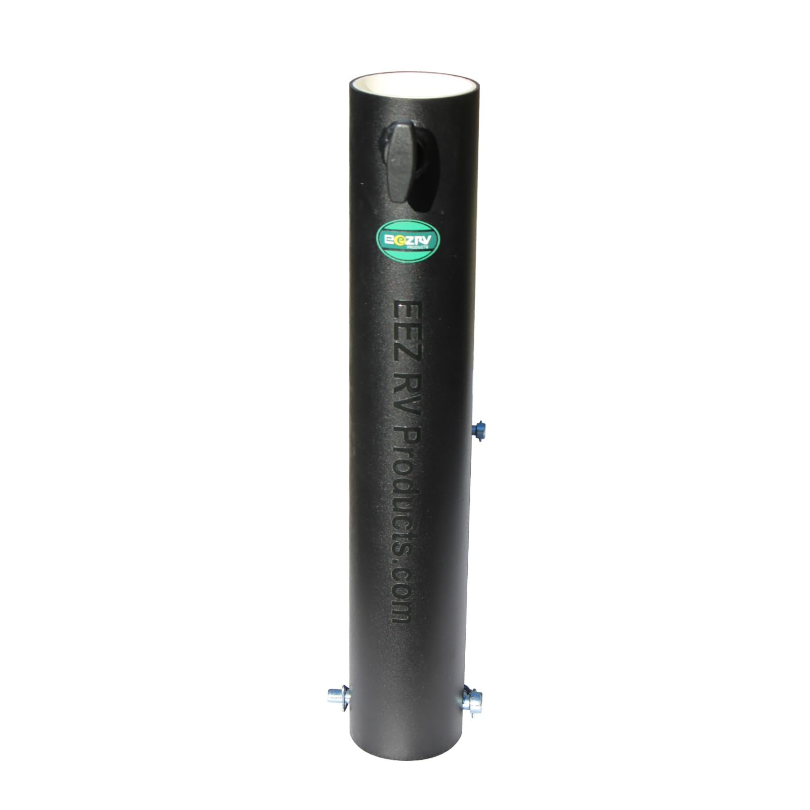 Rubber grommet option for smaller pole fit