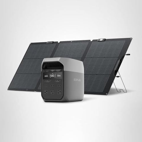 EF EcoFlow Delta 3 rapid-charge indicator during quick fill