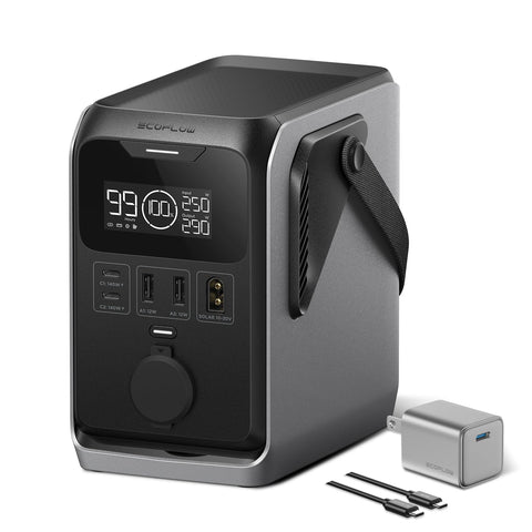EF ECOFLOW Trail 300 DC compact design for backpack travel