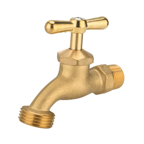 EFIELD BIBCOCK001 1/2 in MIP inlet enables sturdy outdoor water connections