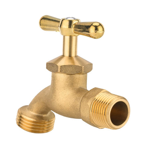 EFIELD BIBCOCK001 heavy brass body offers lasting durability in outdoor settings