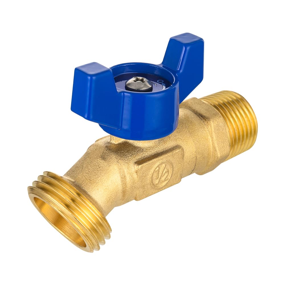 EFIELD brass construction sillcock valve with anti-corrosion resistance for lasting outdoor use.