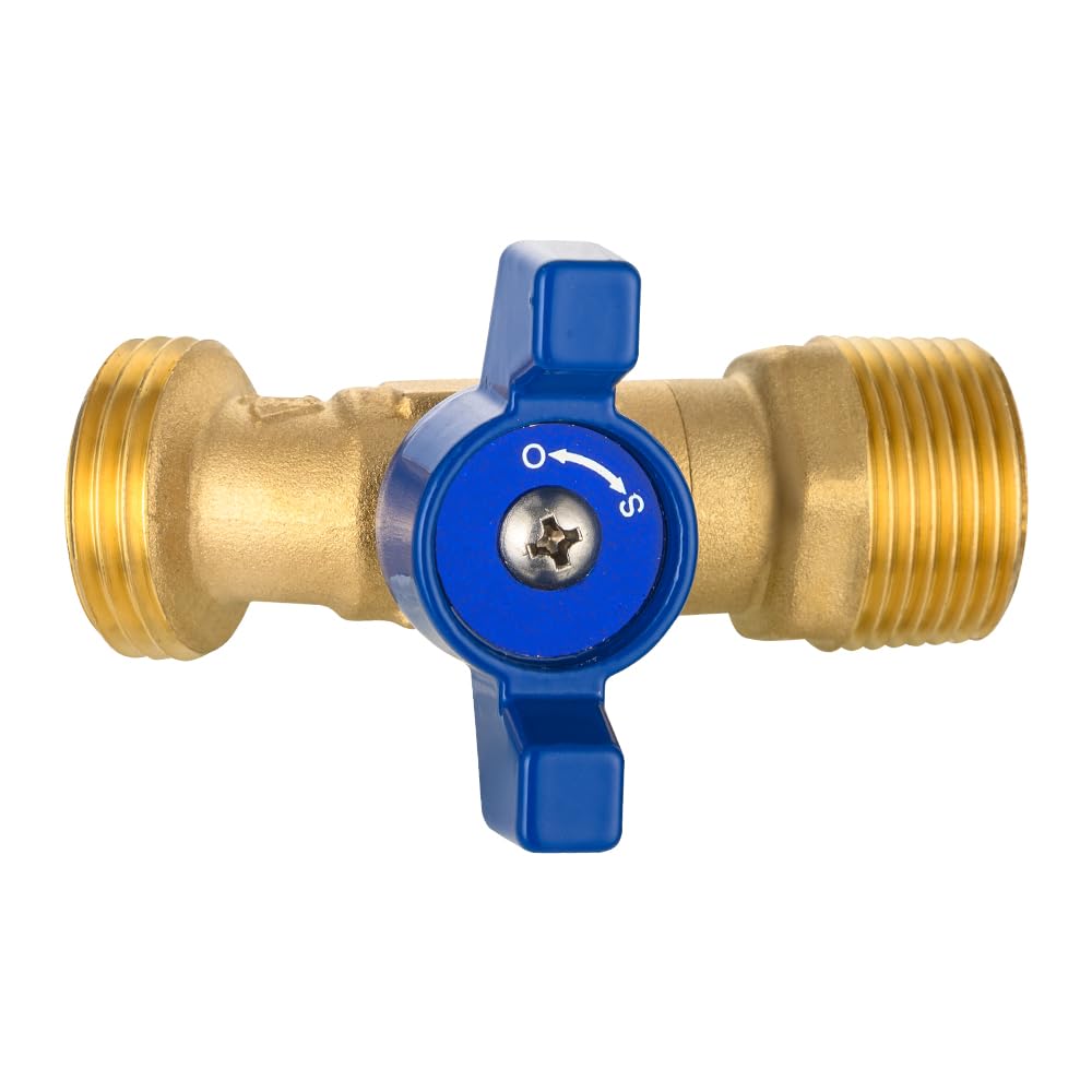 EFIELD 1/4-turn handle shown for quick on/off control