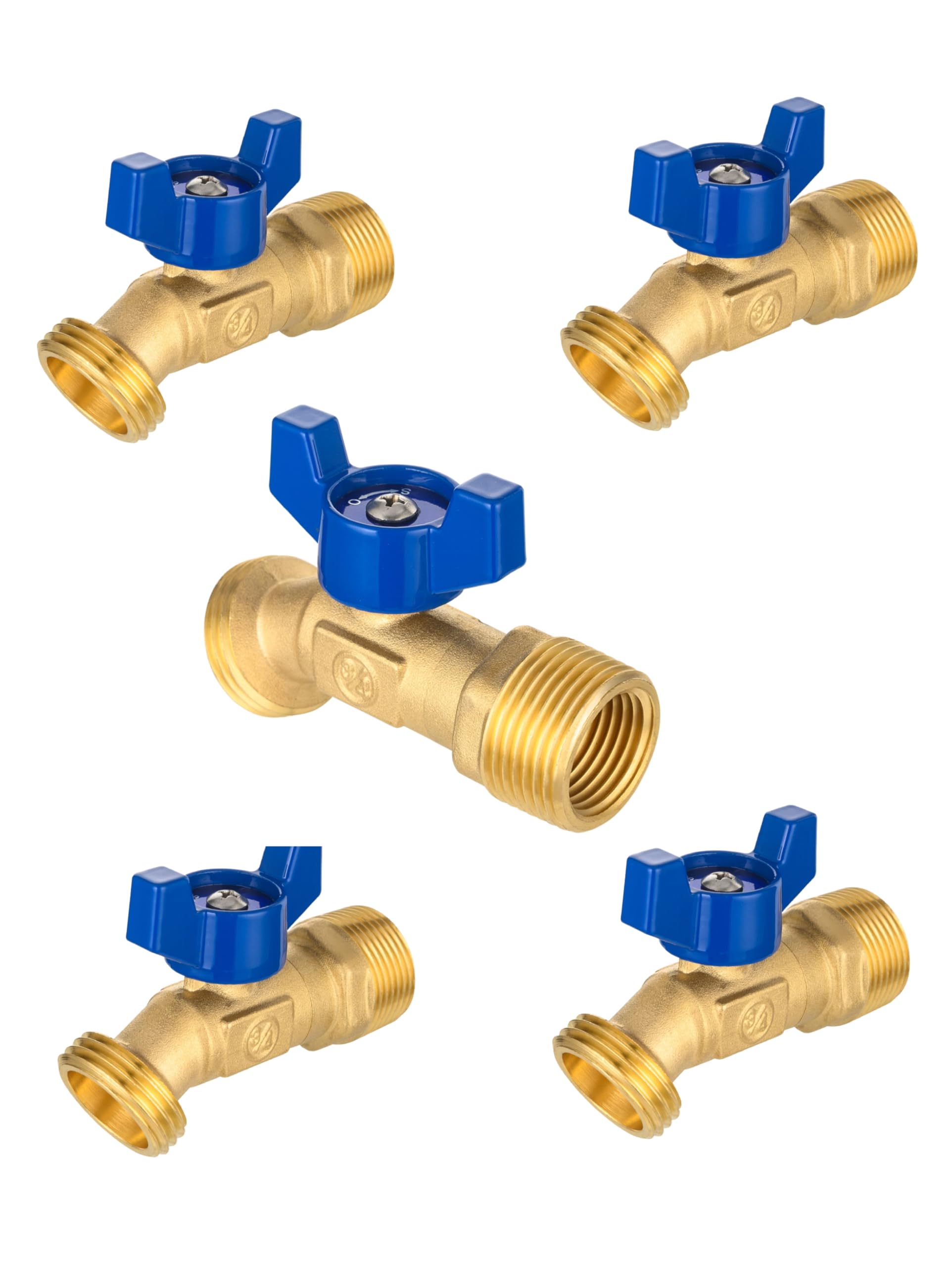 EFIELD sillcock spigot in brass for durable outdoor watering setup