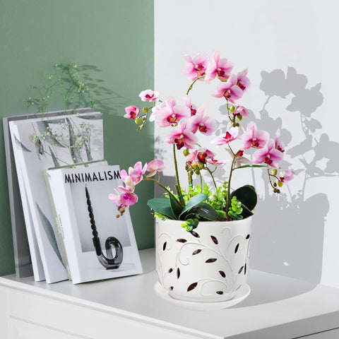 EFISPSS Orchid Pot drainage holes improve water management for blooms
