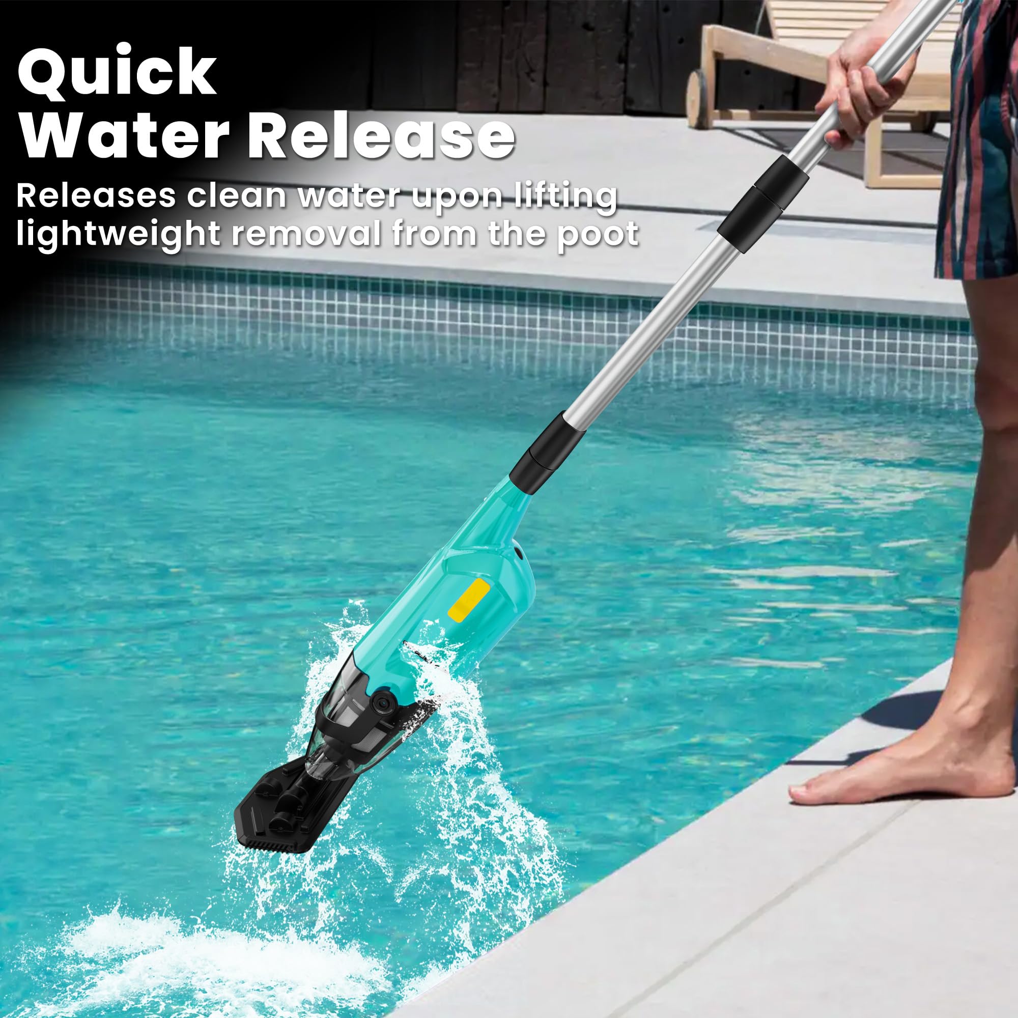 EFURDEN edge-cleaning helps reach corners and rims more easily