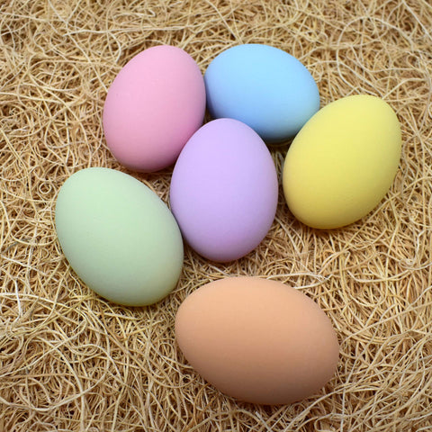 Eggcetera pastel ceramic nest egg 3 supports crafting and keepsake gifts