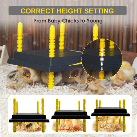 Eggluuz brooder plate energy efficient design saves power