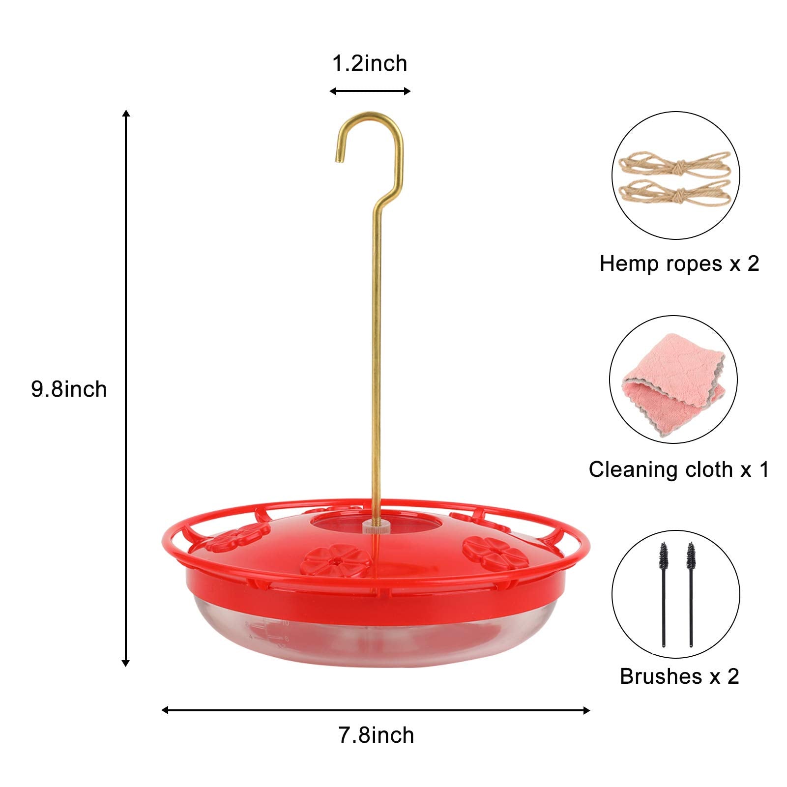 Eggs Sound cleaning brushes and cloth included for easy upkeep.