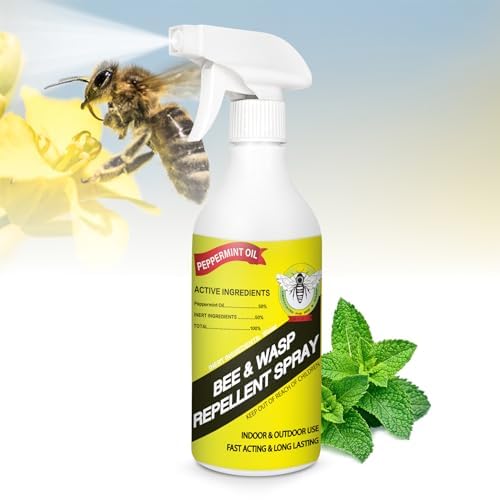 Eglagen Wasp Repellent Outdoor Spray 16oz bottle ready for patio protection.
