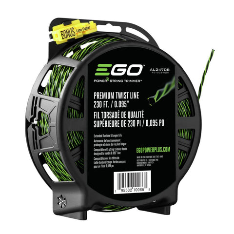 EGO Power+ .095-inch twist line performance for tough trimming tasks
