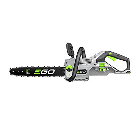 EGO Power+ 16-inch bar handles hardwood and softwood with ease