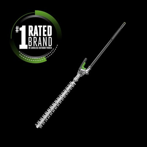 EGO Power+ 20-inch hedge trimmer blades deliver clean cuts.