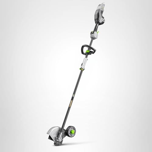 EGO Power+ Adjustable auxiliary handle for improved control during edging.