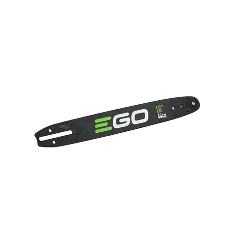 EGO Power+ AG1600 16-inch bar, front view, designed for smooth, controlled cuts