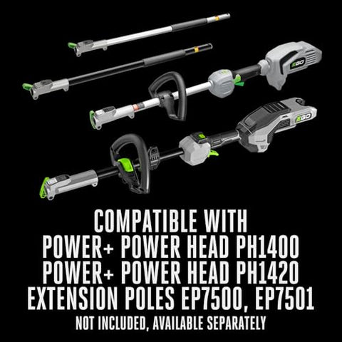 EGO Power+ auto lubrication system keeps cutting performance steady.