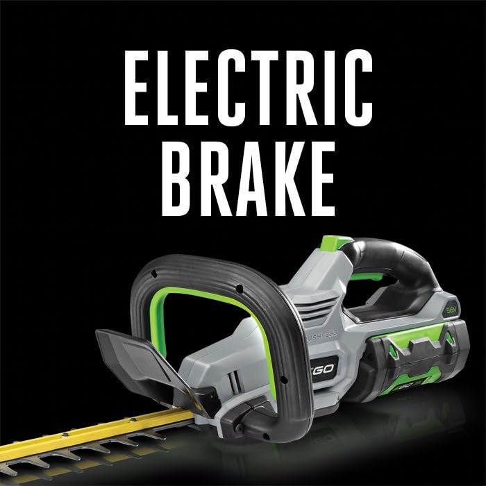 EGO Power+ cordless design supports easy maneuvering away from outlets.