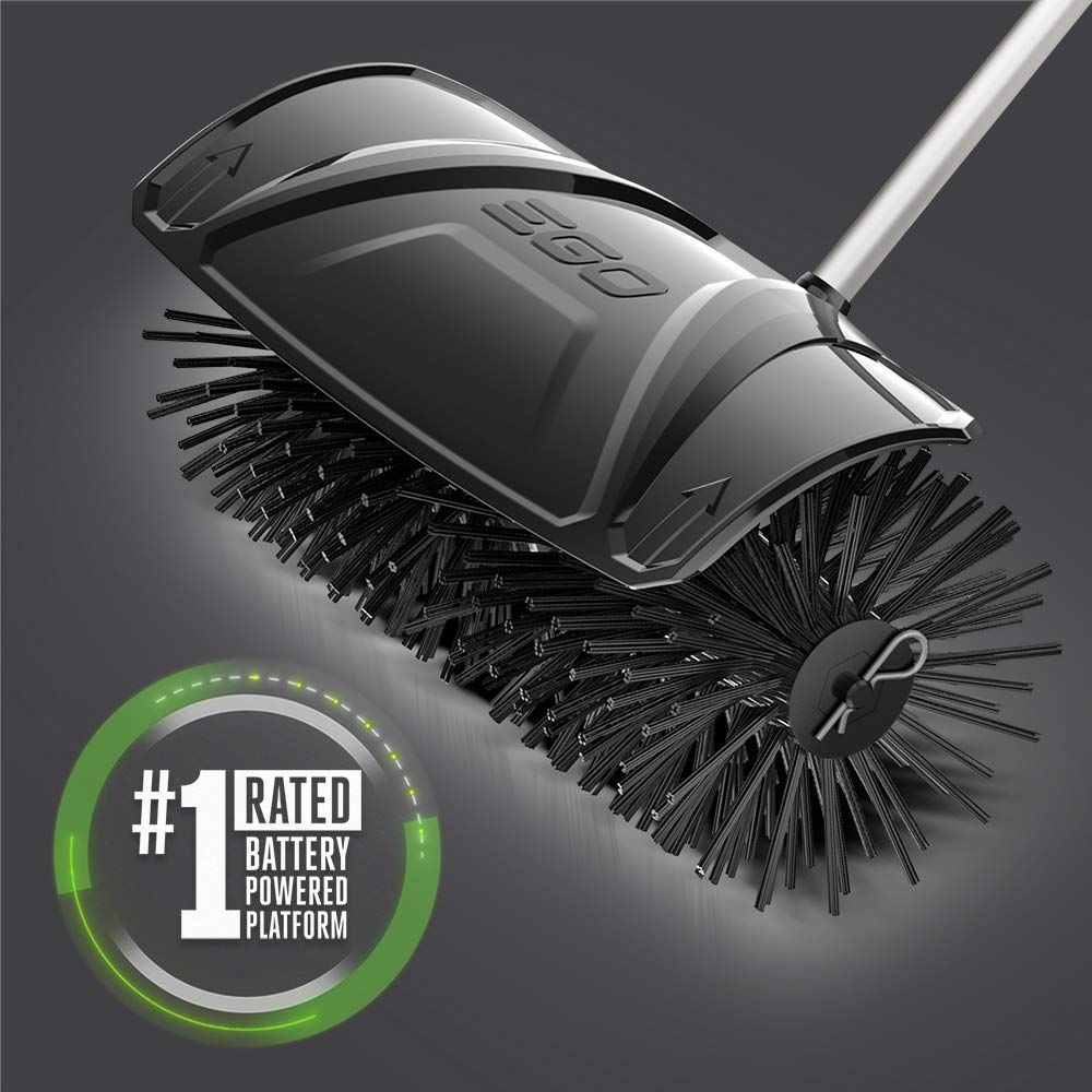 Close-up of durable nylon bristles on the BBA2100 brush.