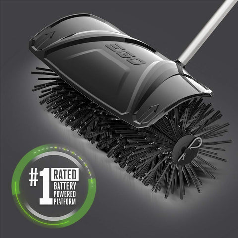Close-up of durable nylon bristles on the BBA2100 brush.