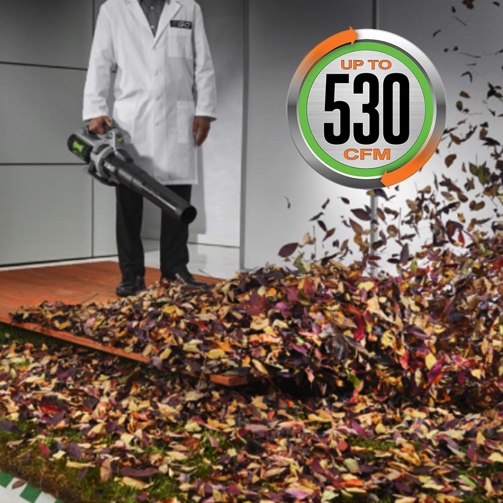 EGO Power+ blower with variable speed 250–530 CFM