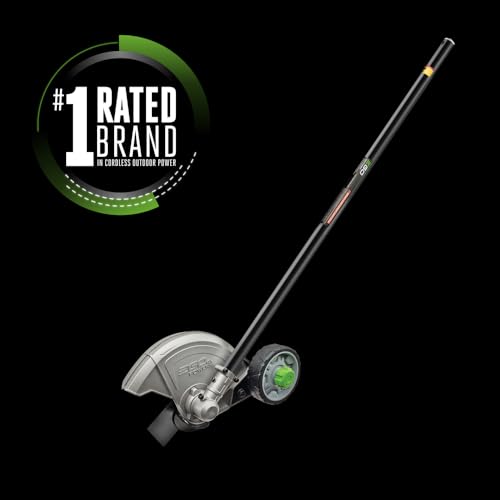 EGO Power+ carbon fiber shaft offers lightweight durability for easy use.