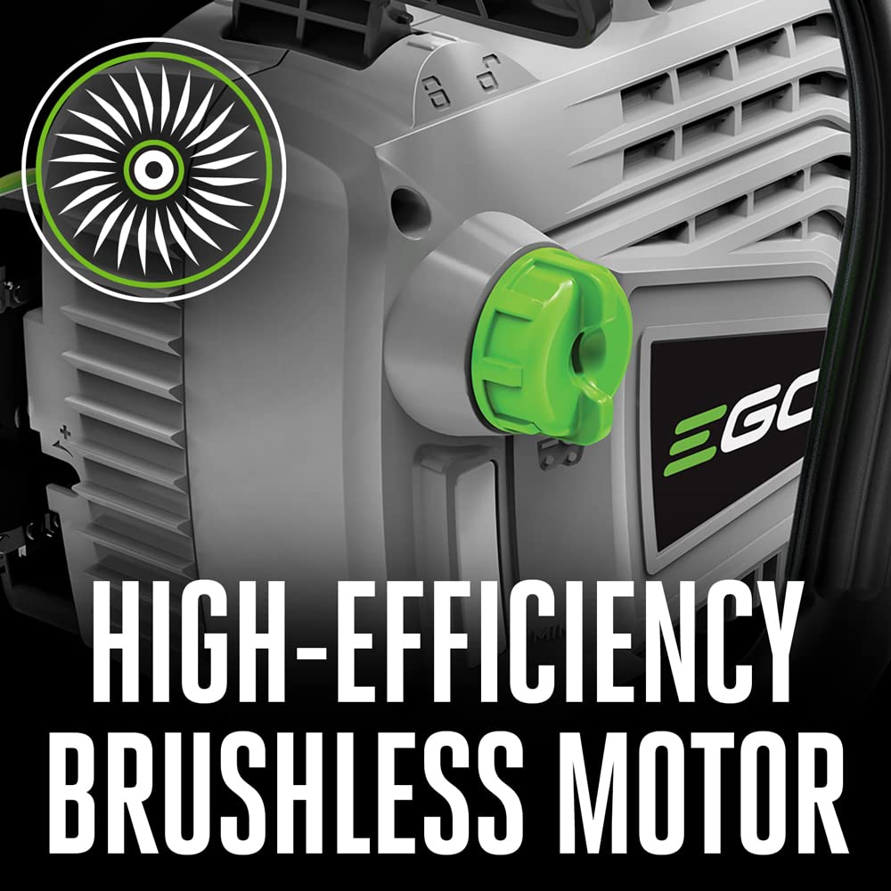 EGO Power+ 56V charger included for fast recharges