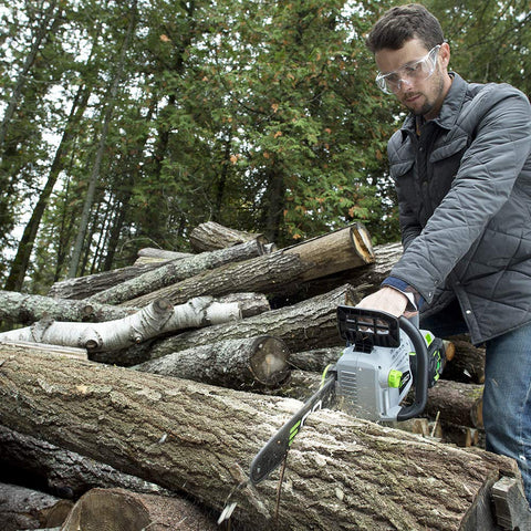 EGO Power+ lightweight design ideal for branches and small trees
