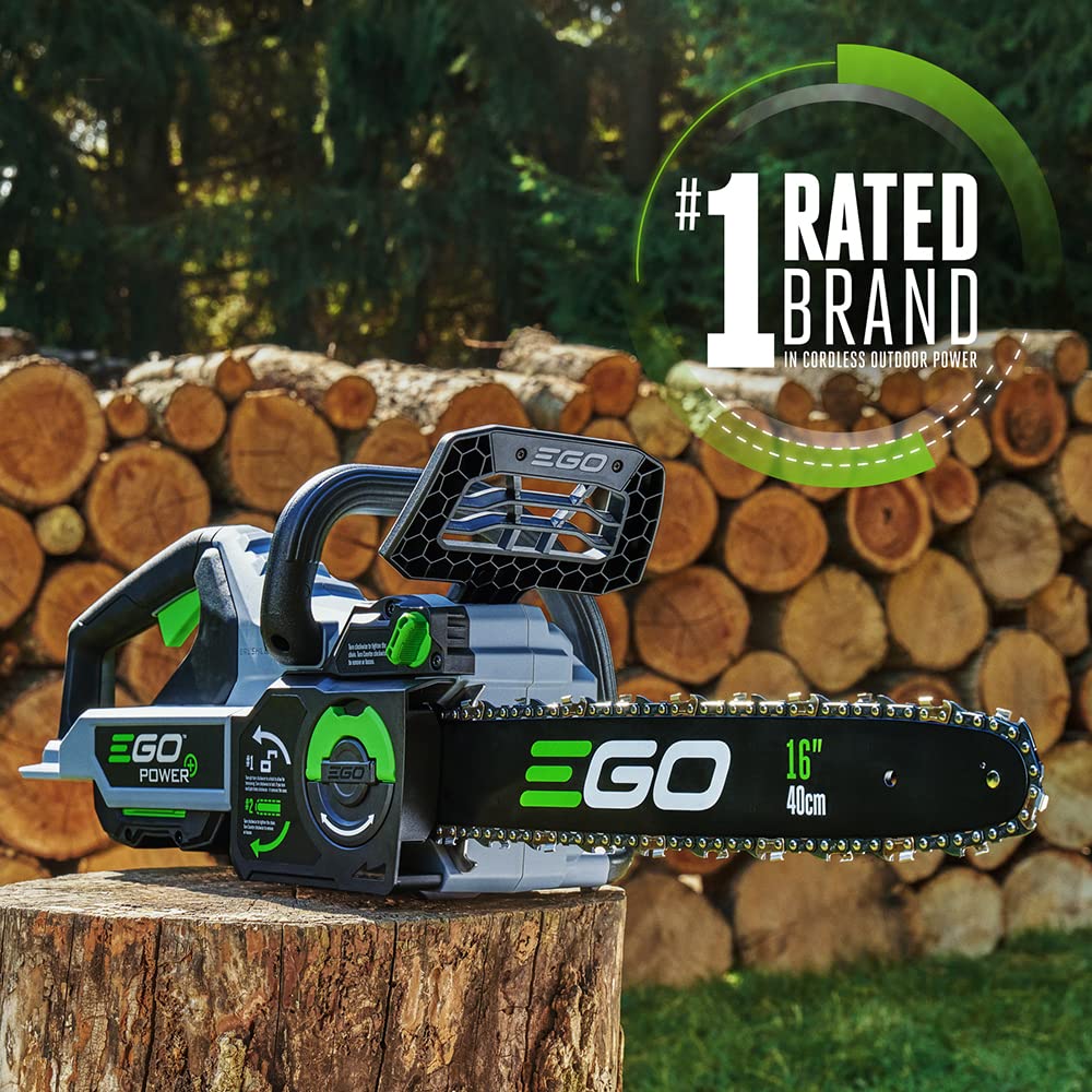 EGO Power+ CS1611 battery and charger included for immediate cordless use