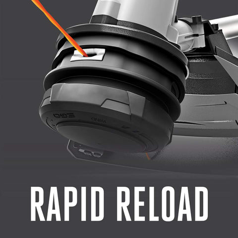 EGO Power+ extended aluminum shaft for greater reach and balance