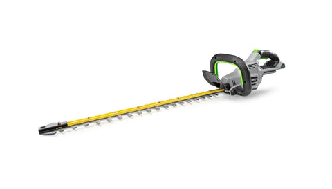 EGO Power+ Hedge Trimmer 24 inch blades deliver precise, clean cuts for neat hedges.