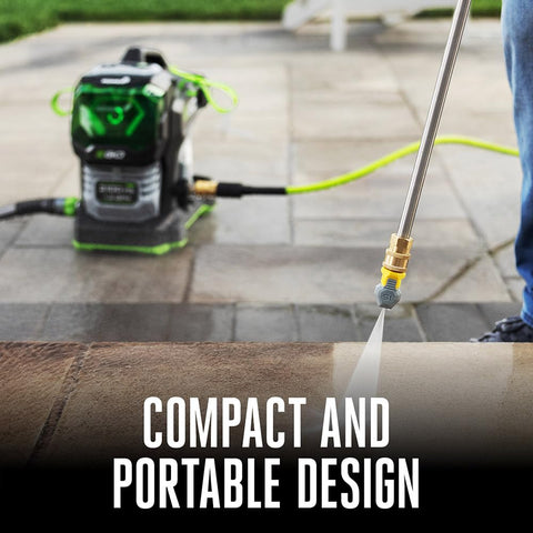 EGO Power+ HPW2100 cordless operation ready with compatible battery