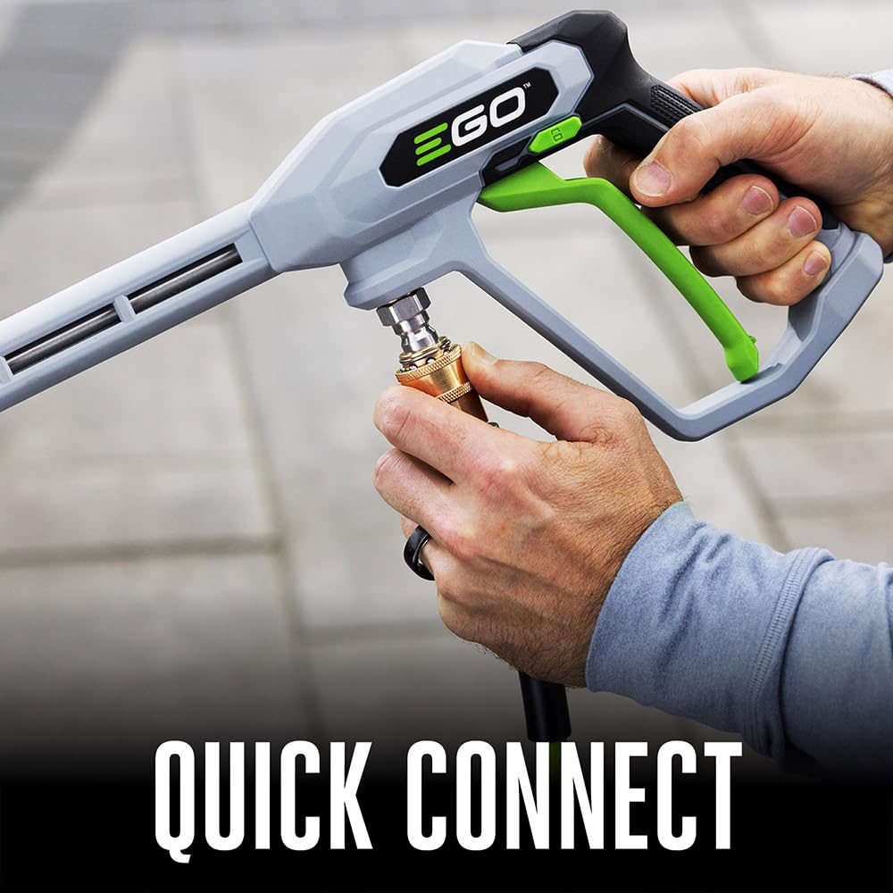 EGO Power+ HPW2100 foam cannon for thorough cleaning and detailing