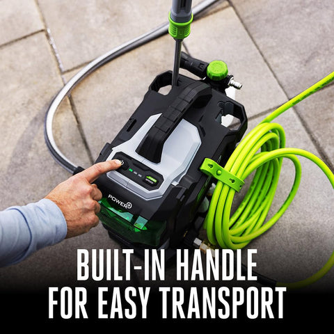 EGO Power+ HPW2100 quick-connect nozzles for fast switching