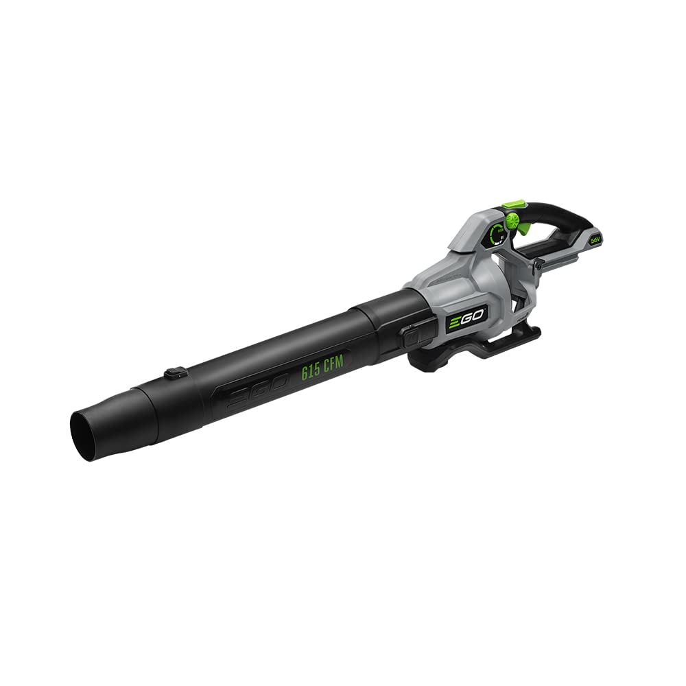 EGO Power+ LB6150 blower in turbo mode delivers heavy debris clearance