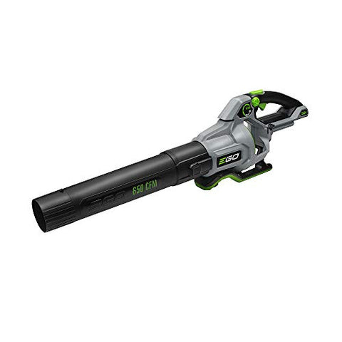 EGO POWER+ LB6500 turbo power clears heavy leaves efficiently.